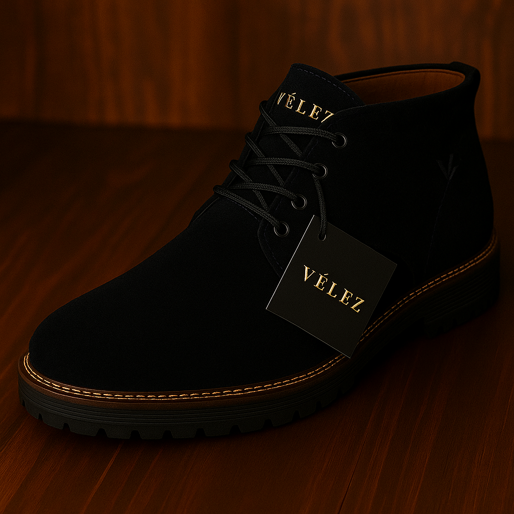 BOTA DE CUERO GENUINO VLZ PARA HOMBRE