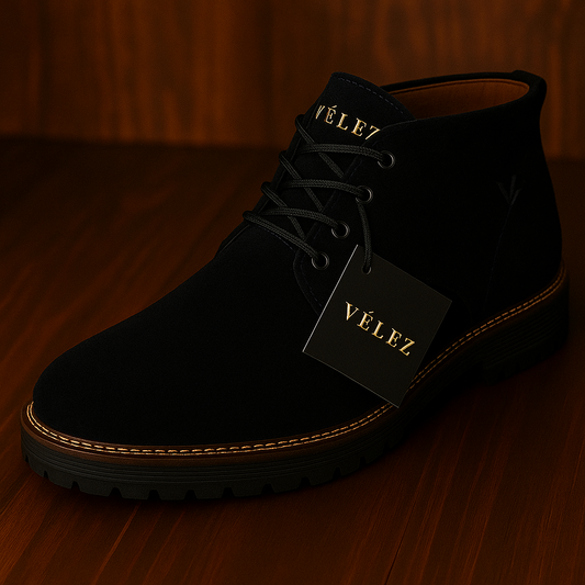 BOTA DE CUERO GENUINO VLZ PARA HOMBRE